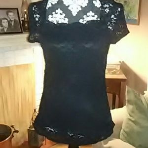 Dress Barn Black Lace Eveningwear